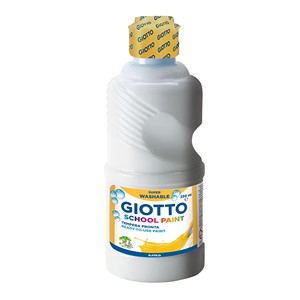 GIOTTO - Tempera Pronta all'Uso per Scuola 250ML Bianco - Product Image 1
