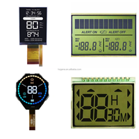 Écran LCD à 7 segments personnalisé de type COG pour instruments médicaux, écrans LCD monochromes COG FSTN avec résolution 240x128, LCD VA