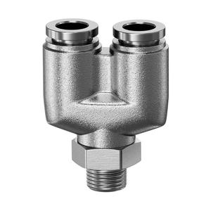 304 Stainless Steel <b>Quick</b> Connectors PB8-02 Air Fitting PX6-01 Pneumatic <b>Quick</b> <b>Connector</b> PD Tee High Temperature High Pressure - Product Image 1