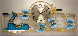 Reloj de pared de metal de suministro indio para decoración de restaurante y oficina disponible a un precio asequible - Product Image 2