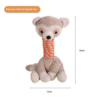 Nouveau jouet sonore en corde de polyester pour chien, jouet sonore auto-amusant, anti-ennui, résistant à la mastication, accessoire en peluche pour animaux de compagnie