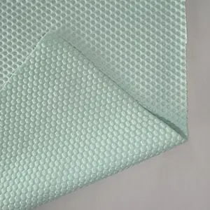 High Stretch High End Jacquard Technology Mesh Fabric Recycled Knitted Fabric For Mattress