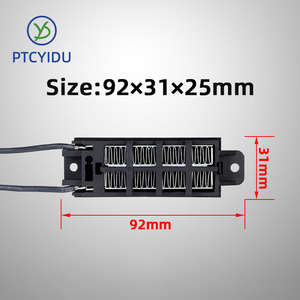 12-220V 50-100W PTC gốm không khí nóng 220C đen 95x31x25mm AC/DC điện nóng - Product Image 2