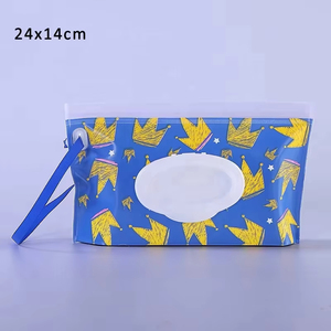 Sac à lingettes humides à motif de dessin animé EVA, fournitures écologiques pour nourrissons, conteneur de lingettes portables, étui de nettoyage pour lingettes réutilisables - Product Image 5
