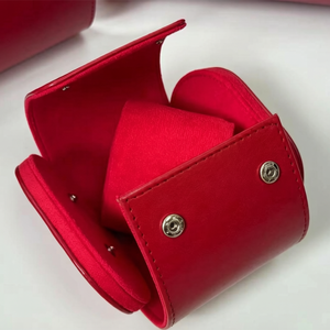 Étui de voyage portable pour montres, boîte de rangement et de présentation de montres en cuir de qualité supérieure à 1/2/3 emplacements, cadeau de luxe pour collectionneur de montres pour hommes - Product Image 2