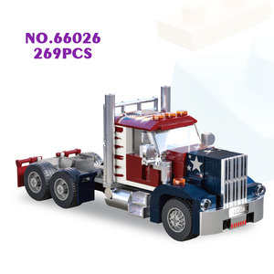 66026 Mỹ Xe Tải Xe Kỹ Thuật Loạt Lắp Ráp Gạch Khối Mô Hình Trẻ Em Giáo Dục Xây Dựng Khối Nhựa Đồ Chơi Bộ Quà Tặng - Product Image 1