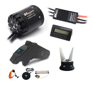 Kit de asistencia para foil eléctrico Maytech <span class=keywords><strong>Pro</strong></span> para motor DIY Efoil 6579 con aspas plegables de aleación de aluminio, ESC de 160A, control remoto 1905WF V3. - Product Image 1