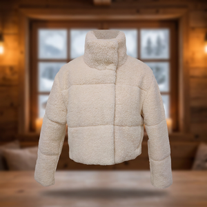 Chaqueta Bomber para Mujer, Deportiva, con Forro Polar, Cálida para Invierno, Bordada, Transpirable, Ecológica, Gruesa, para Actividades al Aire Libre - Product Image 3