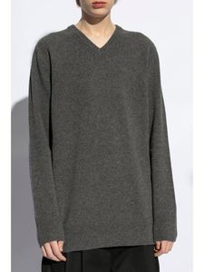 Nuevo suéter de punto de alta calidad personalizado para hombres, suéter de cuello en V de Cachemira, suéter de punto para hombres - Product Image 5