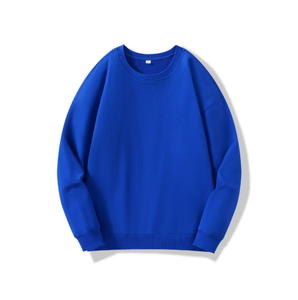 Sweat-shirt décontracté à col rond, en velours épais, personnalisé, chaud, pour le sport - Product Image 2