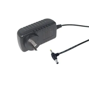 Au steker listrik 9V 12V Ac Dc untuk keamanan kamera Cctv Saa 5V 2A 10W adaptor daya