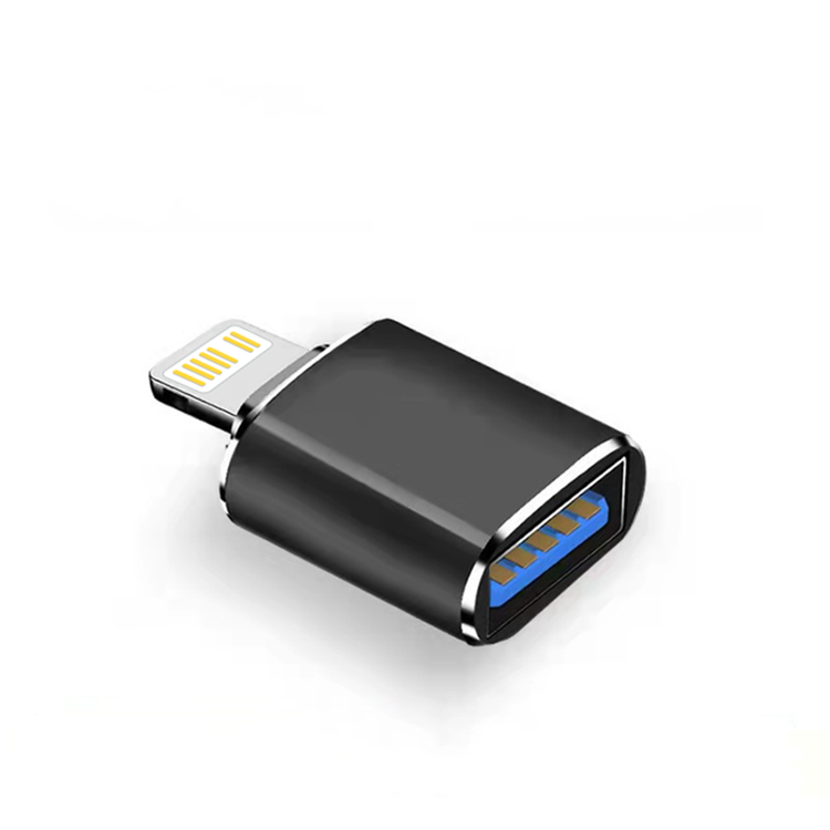 Lightning to USB 3.0 OTG Adapter – High-Speed USB-A Female to Lightning Connector for iPhone & iPad, Data Transfer & USB Device Connectivity