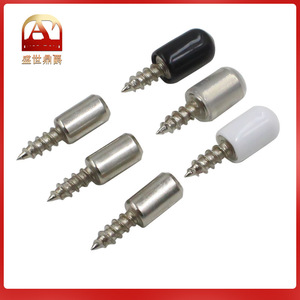 Self Tapping Screw Shelf Support Integrated Nickel Plated Cold Rolled Steel <b>Wardrobe</b> Cabinet Fixing <b>Hardware</b> Accessory - Product Image 5