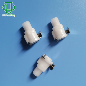 ข้อต่อเร็วแบบเกลียวตัวเมีย JUMEDTEC รุ่น M ซีรีส์ 1/8 BSPT พร้อมวาล์วหยุด วัสดุ POM พลาสติก สำหรับเชื่อมต่อของเหลว - Product Image 2