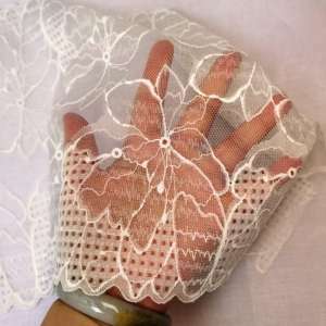 شكل قابل للتخصيص عريض 23-شبكة نسيج قطنية مطرزة بالماء-قابل للذوبان لفستان حمالات صدر ملابس داخلية - Product Image 4