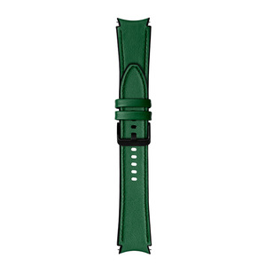 Bracelets de montre en cuir véritable incurvés intelligents, design de créateurs, 20 mm 22 mm, luxe pour <span class=keywords><strong>Samsung</strong></span> <span class=keywords><strong>Galaxy</strong></span> <span class=keywords><strong>Watch</strong></span> 4 42 mm 46 mm - Product Image 5