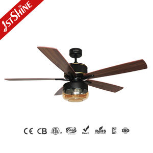 1Stshine Plafondventilator Zitkamer 52 Inch Europese Stijl 6 Snelheden Afstandsbediening Plafondventilatoren - Product Image 2