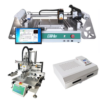TVM802BP Électronique SMT Pick and Place Lumière LED PCB Faisant La Machine Ampoule SMD Puce Machine De Montage
