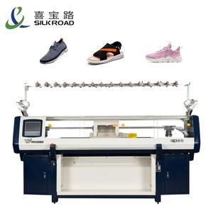 Nuevo estilo Vamp Knitting Machine Flat Knitting Shoe Upper con componente de núcleo de motor usado - Product Image 1