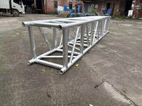 Structure de treillis carrée en aluminium portable pour mur vidéo LED, suspension d'enceintes d'éclairage DJ, treillis pour spectacle et exposition