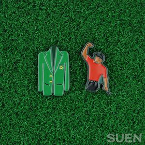 <b>Golf</b> Ball Markers Magnetic Green Jacket Tiger Woods Style <b>Golf</b> Equipment For <b>Golf</b> Course Use - Product Image 4