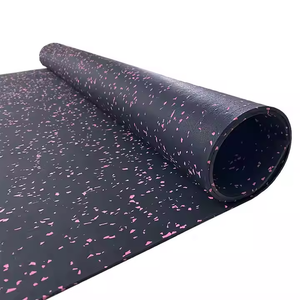 Tappetino in Gomma ad Alta Densità per Palestra con Assorbimento degli Urti e Riduzione del Rumore, Lavabile, Colore e Logo Personalizzabili - Product Image 1