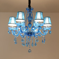 Lustre en cristal vintage de luxe, style bougie, lampe suspendue pour villa, salon, salle à manger, décoration intérieure