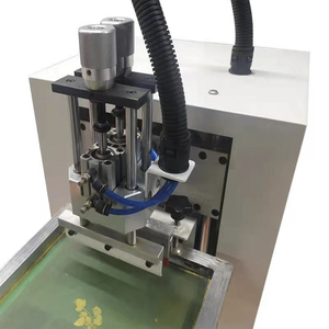 Hoàn toàn tự động quay lụa Màn hình máy in giá tốt màu duy nhất đơn giản bóng Màn hình máy in để bán - Product Image 3