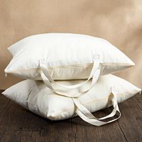 Sacs à fermeture éclair en coton personnalisés fabriqués en Chine pour la promotion