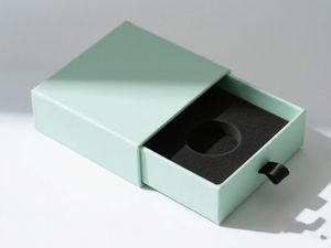 Luxury Drawer <b>Gift</b> Recycled Materials Embossing UV Coating Custom Logo Perfume Necklace Ring Sponge Packaging Jewelry <b>Box</b> - Product Image 6