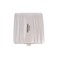 2024 étui à poudre Compact vide Rectangle personnalisé avec miroir en plastique emballage cosmétique poudre Blush boîte conteneur