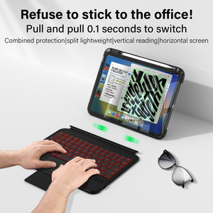 <span class=keywords><strong>IPad</strong></span>用超軽量磁気取り外し可能キーボード10.9書き込み表示モード付き<span class=keywords><strong>iPad</strong></span> Air 11ケース用大型精密トラックパッド - Product Image 5