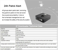 Système de téléchargement de données pour système de patrouille de sécurité, station de téléchargement et de charge RJ45 TCP/IP pour écoles, hôpitaux et communautés