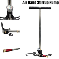 Pompe PCP Haute Pression 300 bar/30 MPa 4500 psi 3 Étages pour Voiture, Vélo, Chasse, Plongée, Outil de Véhicule avec Gonfleur de Réservoir HPA