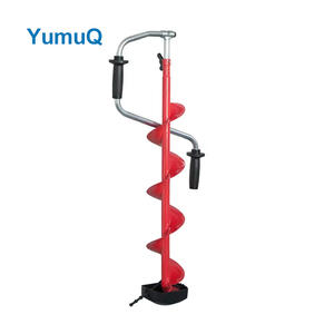 YumuQ taille réglable creuseurs manuels à main trou <span class=keywords><strong>de</strong></span> poteau terre sol glace tarière perceuse pour <span class=keywords><strong>la</strong></span> pêche d'<span class=keywords><strong>hiver</strong></span> - Product Image 1