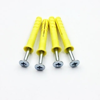 MALAXY Cheville murale de fixation de cadre en nylon Ancrages en plastique expansibles