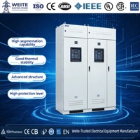 Armoire de Commutation Basse Tension GCS 380V 660V 80kA avec Barre Omnibus pour Centrale Électrique et Installation de Traitement du Gaz, Certifiée CE IP40