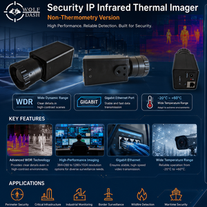 Telecamera Termica <span class=keywords><strong>IP</strong></span> di Rete ad Alta Risoluzione 384x288-1280x1024 Pixel <50mK Display 1440x1080 per Sicurezza e Industria - Product Image 2