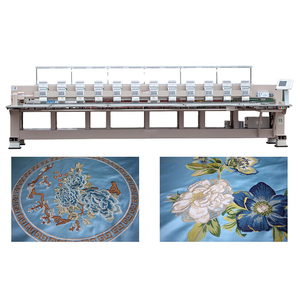 เครื่องปักคอมพิวเตอร์แบบหลายหัวเข็มเดียว 15 เฮด 400 จุดต่อตารางนิ้ว เครื่องปักคอมพิวเตอร์ Welcon 18 เฮด - Product Image 1