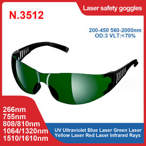 Lunettes de sécurité laser diode 808 nm sans monture, lunettes de protection certifiées ANSI Z87.1 et CE EN166 pour le soudage et la découpe - Product Image 2
