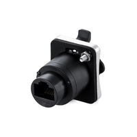 Conector de Aviación RJ45 Ethernet Impermeable IP67 Serie YT de Cnlinko, Macho y Hembra, Montaje en Panel, Enchufe y Tomacorriente Seguros