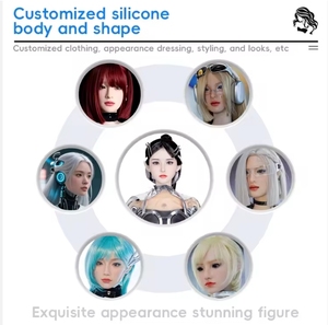 Sıcak satış OEM hükümet salonu insansı Robot AI kadın otomatik mobil resepsiyon Robot App kontrolleri insansı güzellik Robot - Product Image 3