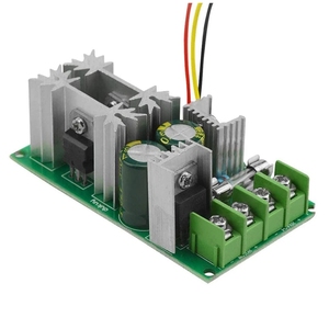 ตัวควบคุมความเร็วมอเตอร์ DC10-60V 12V 24V 36V 48V โมดูลขับเคลื่อนกำลังสูง PWM ตัวควบคุมความเร็วมอเตอร์ 20A ตัวควบคุมกระแสไฟ - Product Image 6