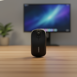 Souris verticale Lenoon, 5 boutons, optique, ergonomique, pour droitier, récepteur USB, pour ordinateur de bureau - Product Image 2