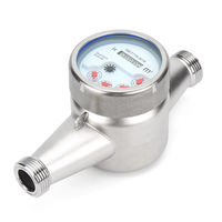 Compteur d'eau intelligent à lecture directe photoélectrique Mbus/RS485 avec vanne en acier inoxydable à distance, pour eau sèche/humide, compatible OEM