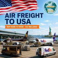 Transporte Aéreo a EE. UU. DDP Puerta a Puerta, Agente de Envío con Impuestos Incluidos, Transitario de China, Calculadora de Envío UPS FedEx, Agente en China