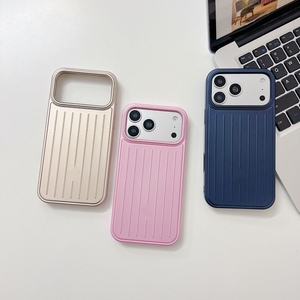 Funda para Teléfono Móvil con Diseño de Maleta en Color Sólido para iPhone 17 Air 16 15 14 Pro Max, Textura Corrugada, Resistente a Impactos - Product Image 3