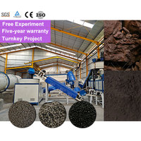 Klasse fruitpulpcomposteringsapparatuur, organische afvalfermentatiemachine, industriële compostplant fabriek leverancier