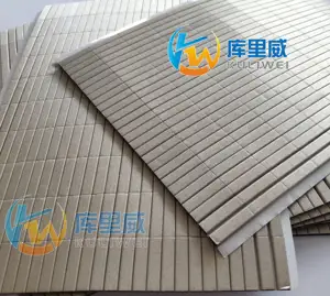 Guangdong factory Die cut free samples heat resistant Polyurethane Fabric Over thermally Conductive Foam Gasket