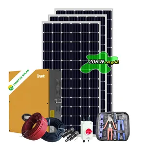 Gratis verzending 20kw grid tie zonnestelsel